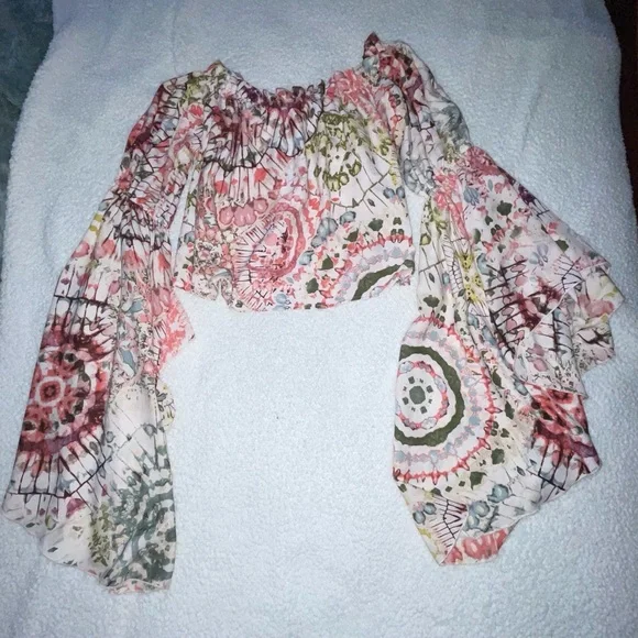 Live 4 Truth Multicolor Bohemian Blouse - Picture 1 of 1